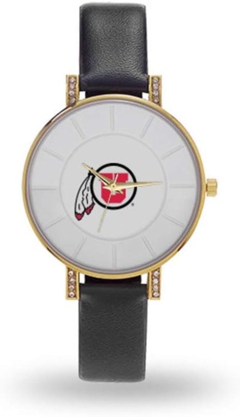 NCAA UTAH UTES WOMEN'S BLACK LUNAR WATCH LICENSED NEW